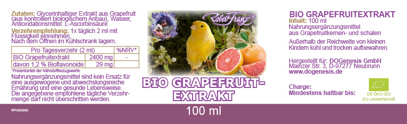 Grapefruitextrakt 100 ml