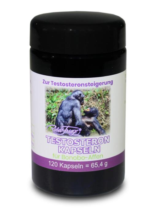 Testosteronsteigerung bei Bonobo Affen (120 Kapseln)